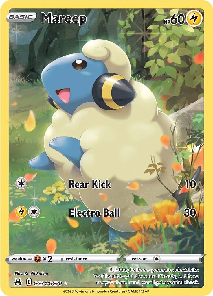Mareep (GG34/GG70) Sword & Shield: Crown Zenith