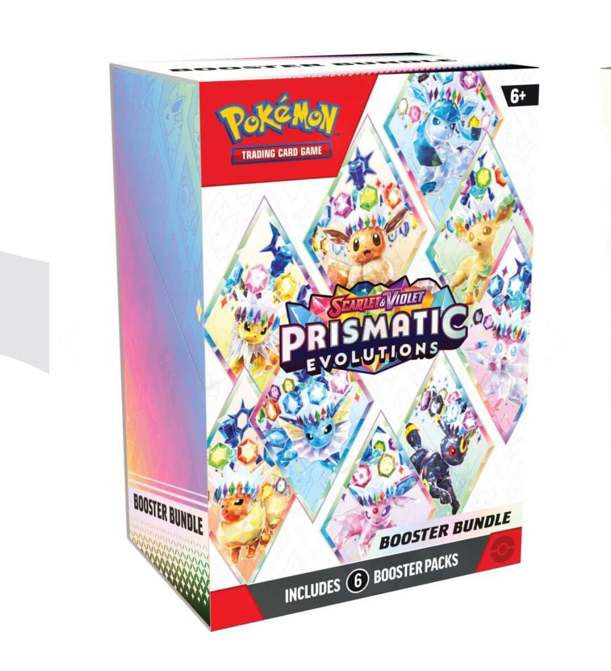 POKÉMON TCG Scarlet & Violet Prismatic Evolutions Booster Bundle - PREORDER (3 per person)