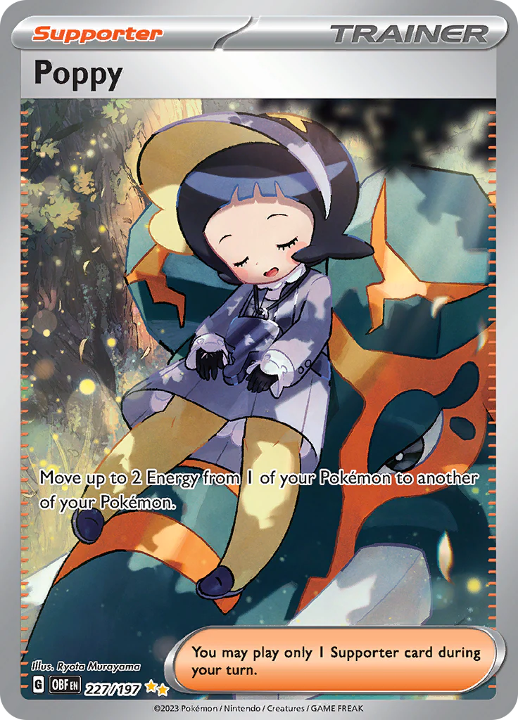 Poppy 227/197 Scarlet & Violet: Obsidian Flames