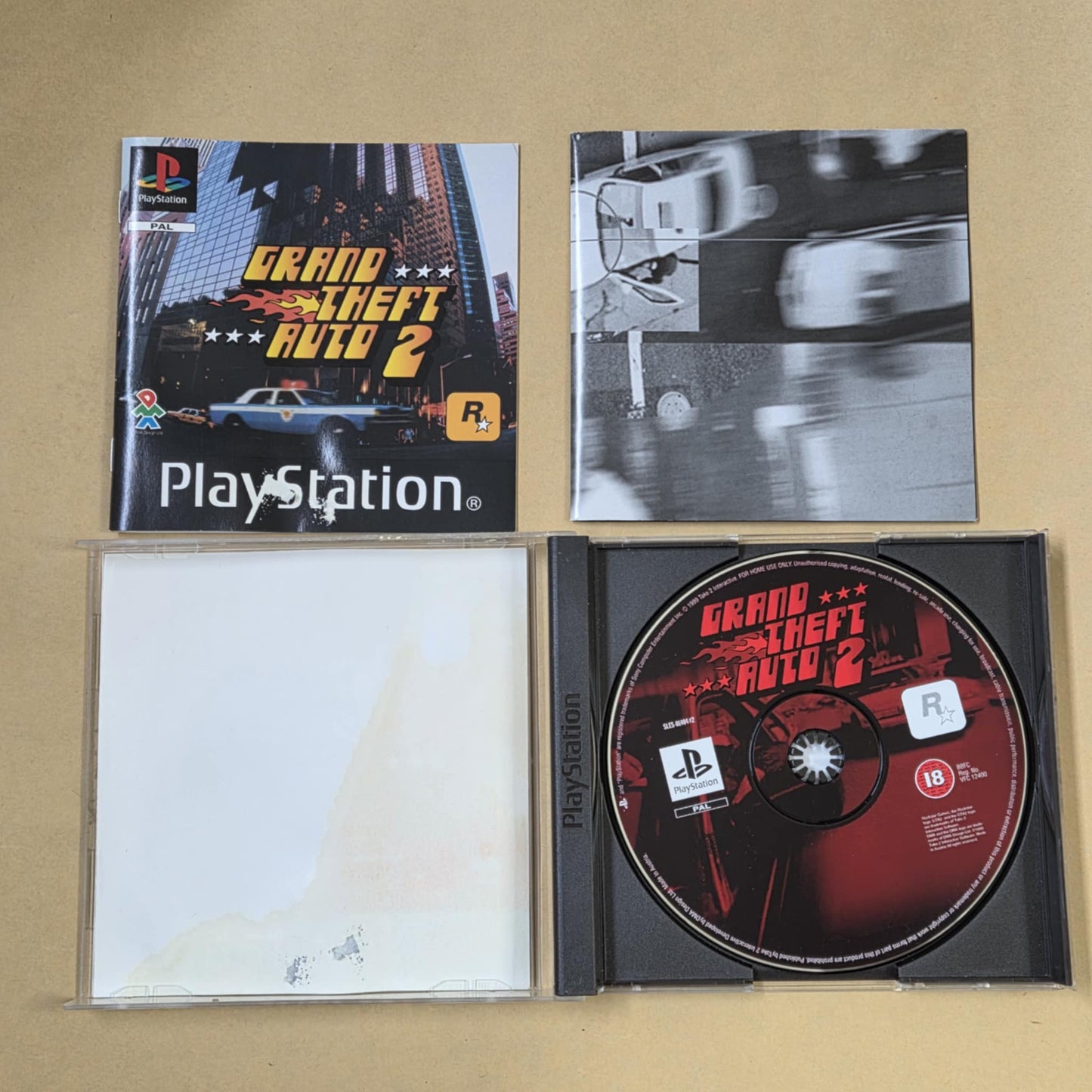 Grand Theft Auto 2 Complete PS1 PAL