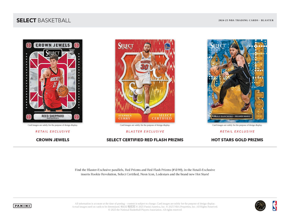 2024-25 Panini Select Basketball 6-Pack Blaster Box