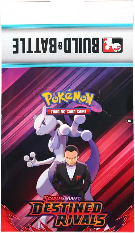 Pokemon TCG Scarlet & Violet Destined Rivals Build & Battle Box - SEALED Display BOX