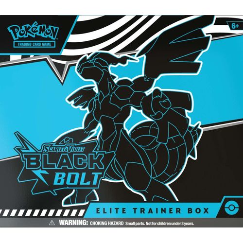 Pokémon TCG: Scarlet & Violet— Black Bolt Elite Trainer Box - PRE-ORDER (Limit 1 Per Customer)