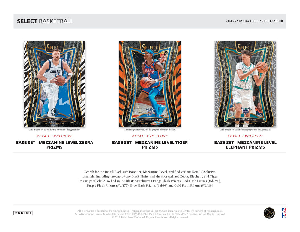 2024-25 Panini Select Basketball 6-Pack Blaster Box