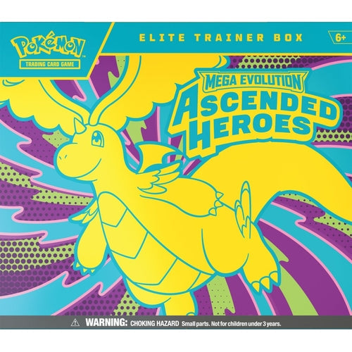 Pokemon TCG Mega Evolution Ascended Heroes Elite Trainer Box (Pre Order)