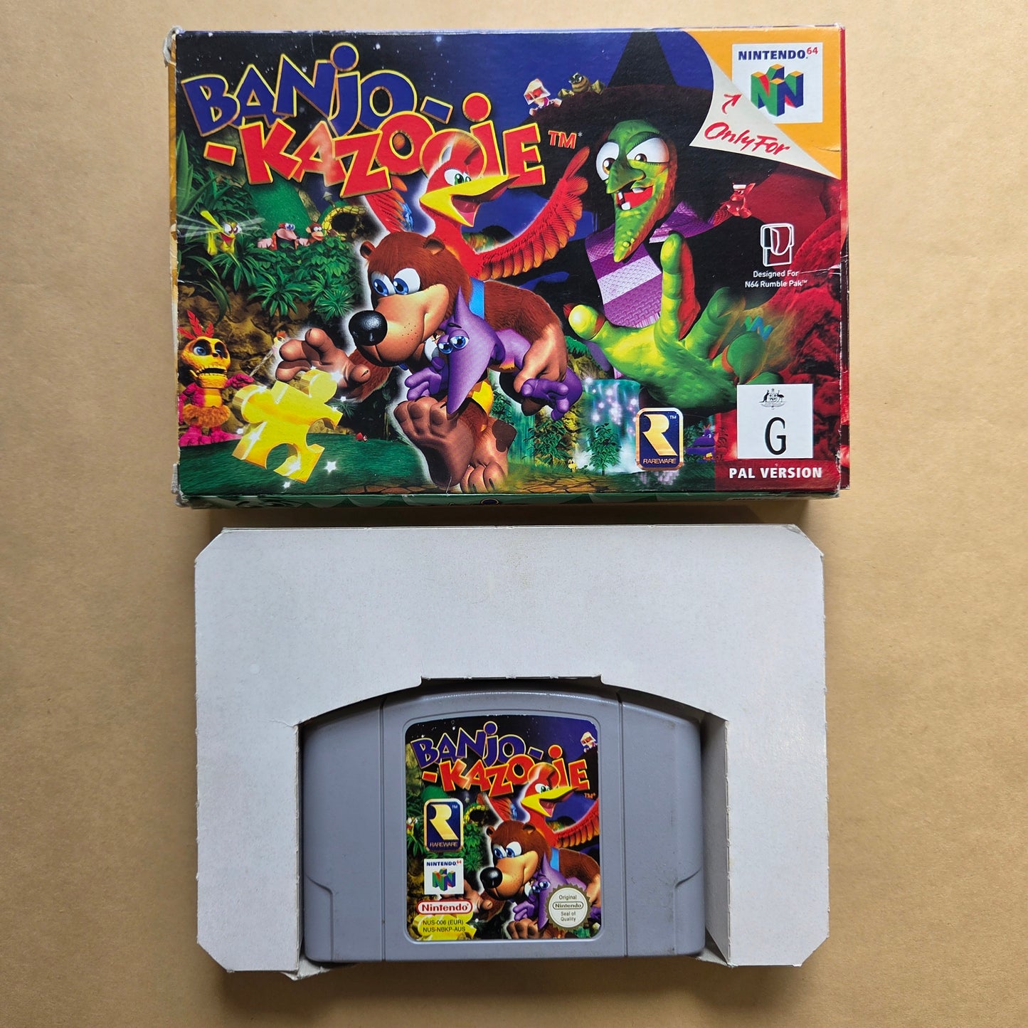 Banio-Kazooie Boxed AUS PAL