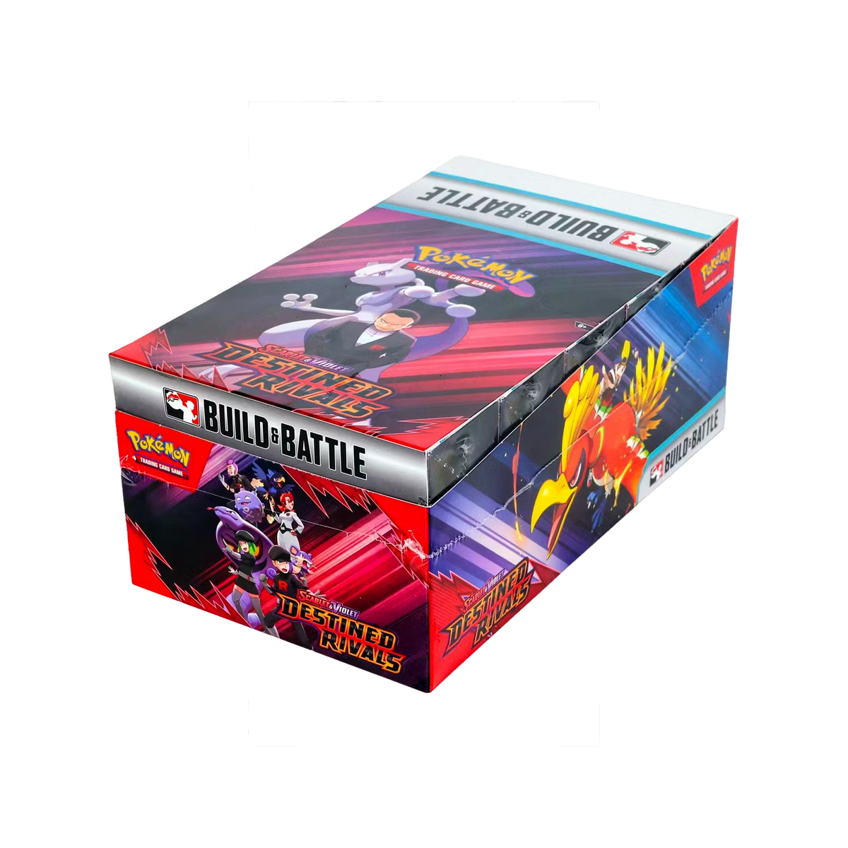 Pokemon TCG Scarlet & Violet Destined Rivals Build & Battle Box - SEALED Display BOX