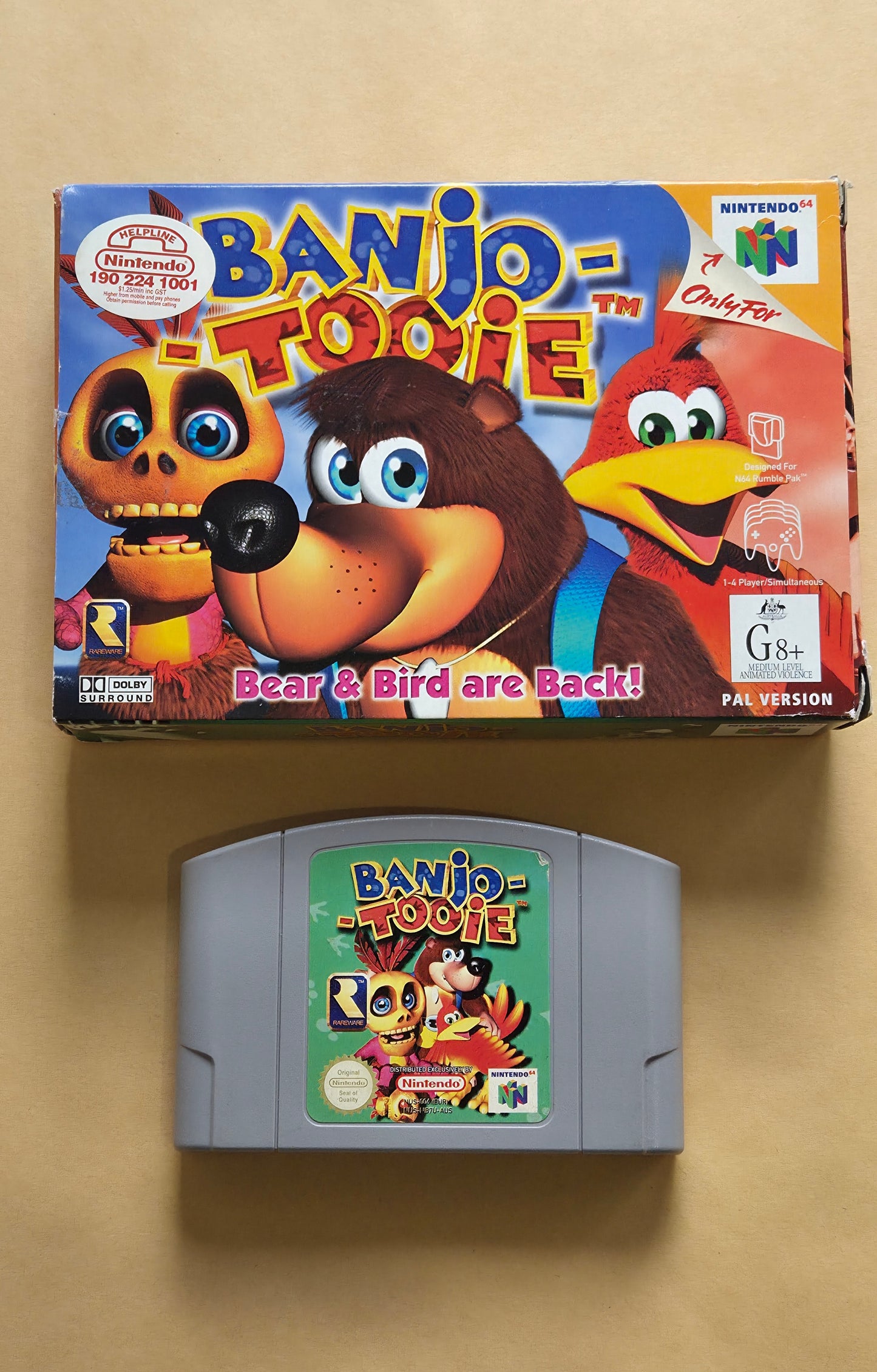 Banjo-Tooie Boxed (No Manual) Nintendo 64 Aus- PAL