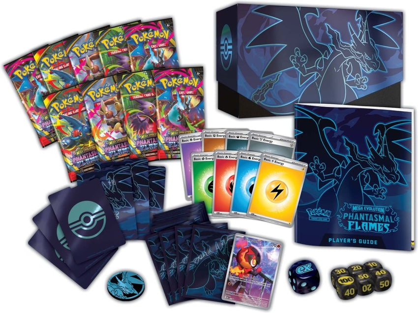 Pokemon TCG: Mega Evolution - Phantasmal Flames Elite Trainer Box - Pre Order