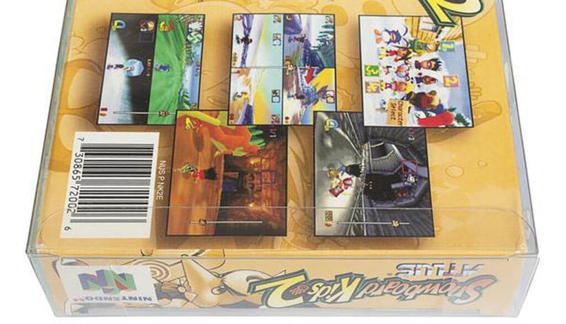EVORETRO Super Nintendo/Nintendo 64 SNES/N64 Box PET Protectors 25-pack