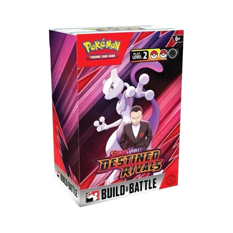 Pokemon TCG Scarlet & Violet Destined Rivals Build & Battle Box - SEALED Display BOX