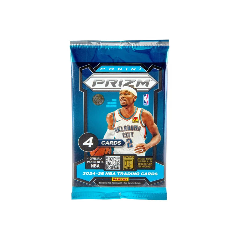 Prizm Basketball Retail Box
Panini 2024/2025 NBA Prizm Basketball Retail Box