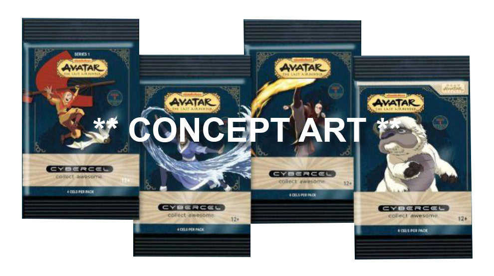 Cybercel Avatar the Last Airbender Booster Pack (Pre Order)