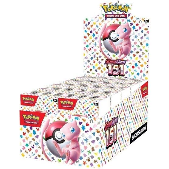 Pokemon 151 Collection – Factory Sealed Booster Bundle Display Case (10 x Booster Bundles Total)