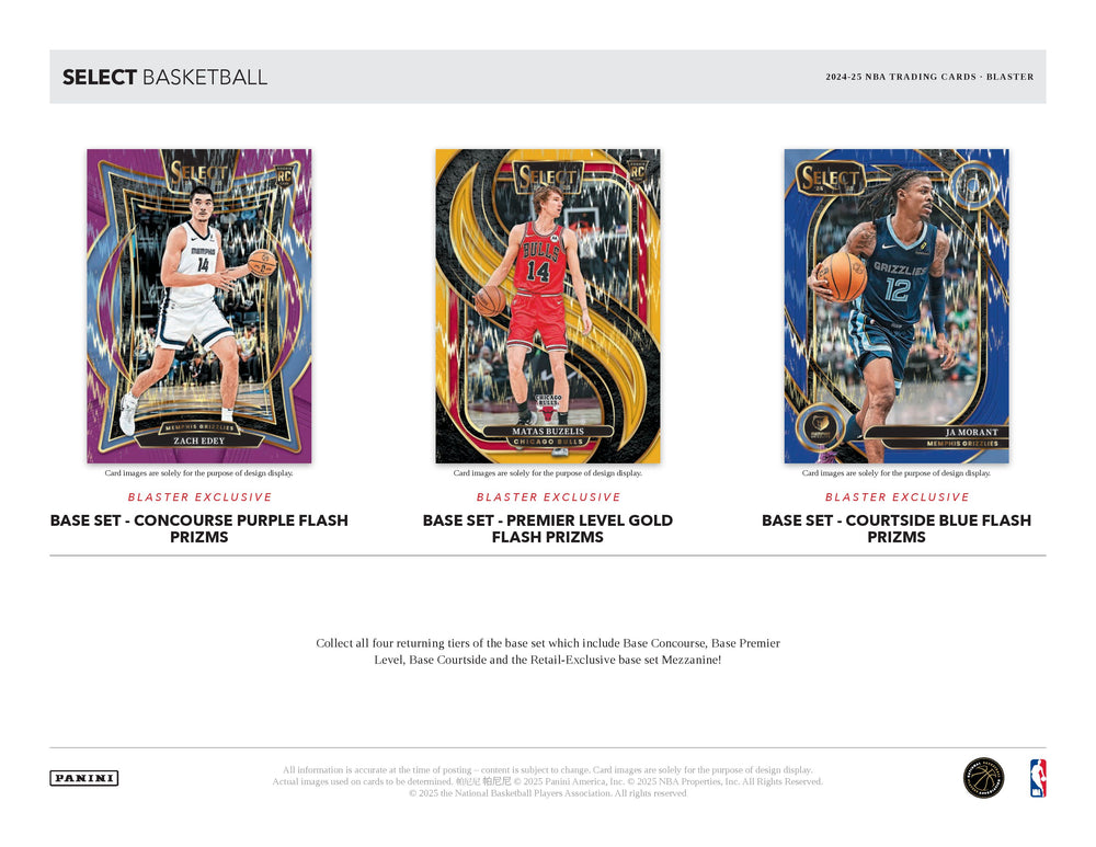 2024-25 Panini Select Basketball 6-Pack Blaster Box