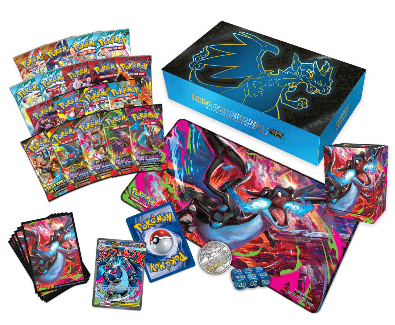 Pokemon TCG Mega Charizard X EX Ultra Premium Collection (Preorder)