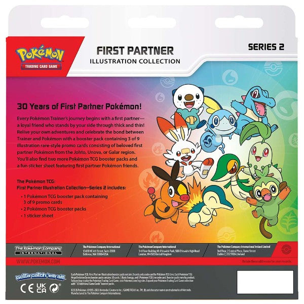 First Partner Illustration Collection - Series 2 | Pokemon TCG (PRE ORDER)