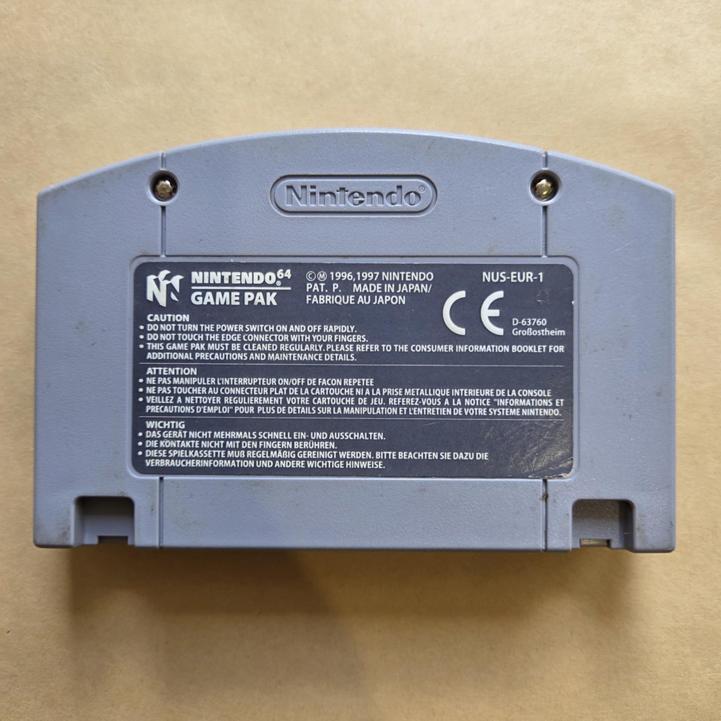 Super Smash Bros N64 PAL Nintendo 64