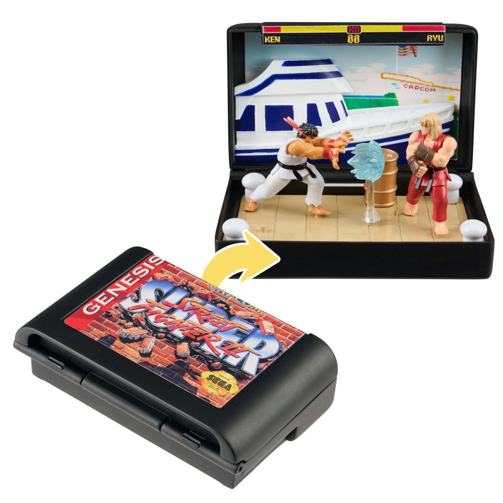 Console Heroes Super Street Fighter 2 Ken Stage Diorama