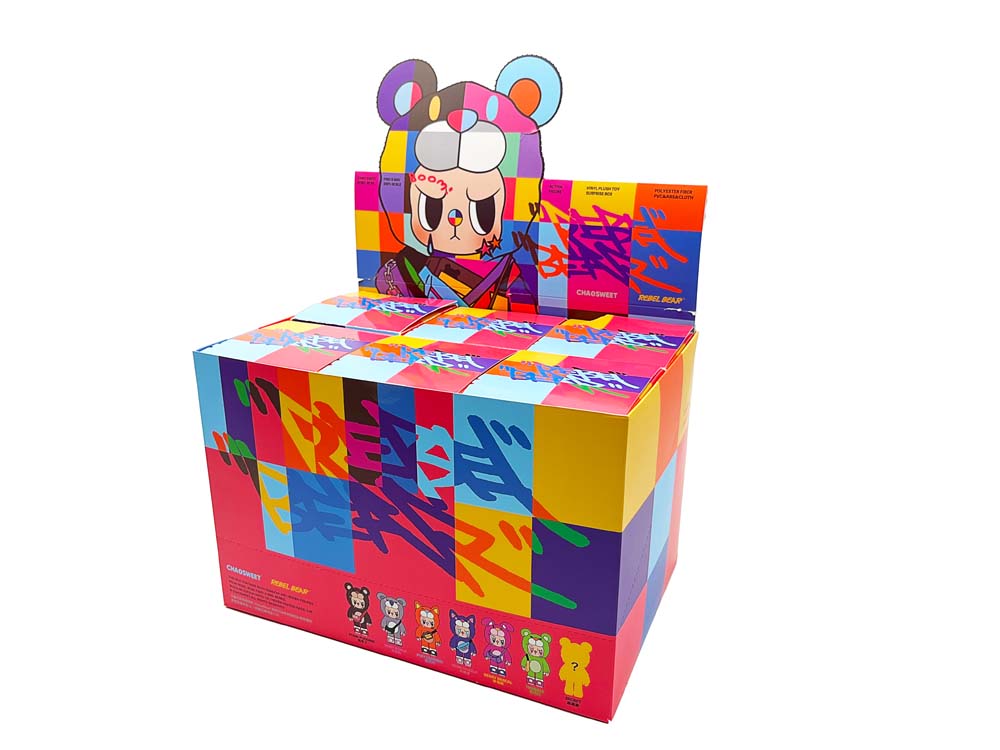 Rebel Bear Mystery Plush Collectible - Movable Bag Series (Pre Order December)