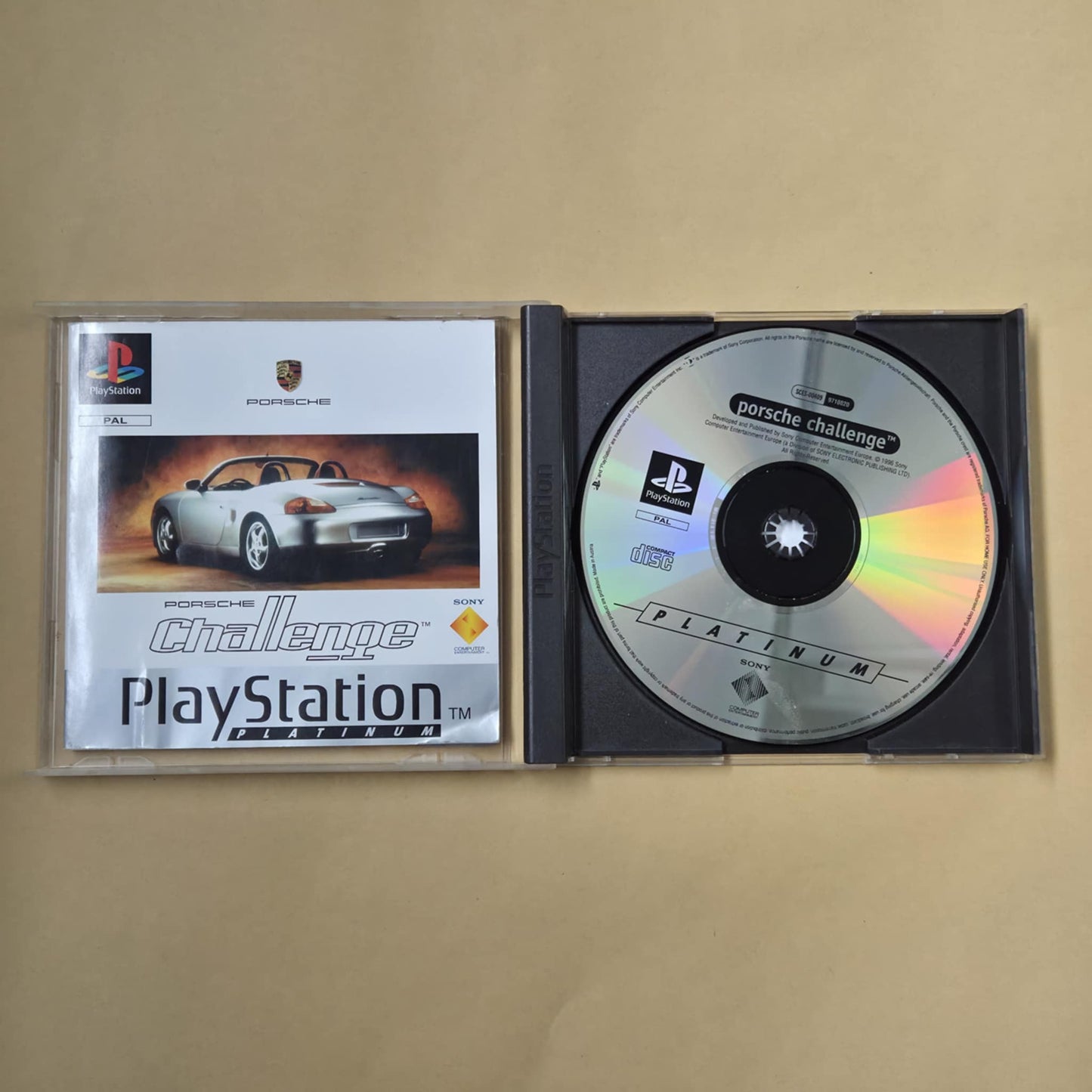 Porsche Challenge Sony Playstation PS1 PAL