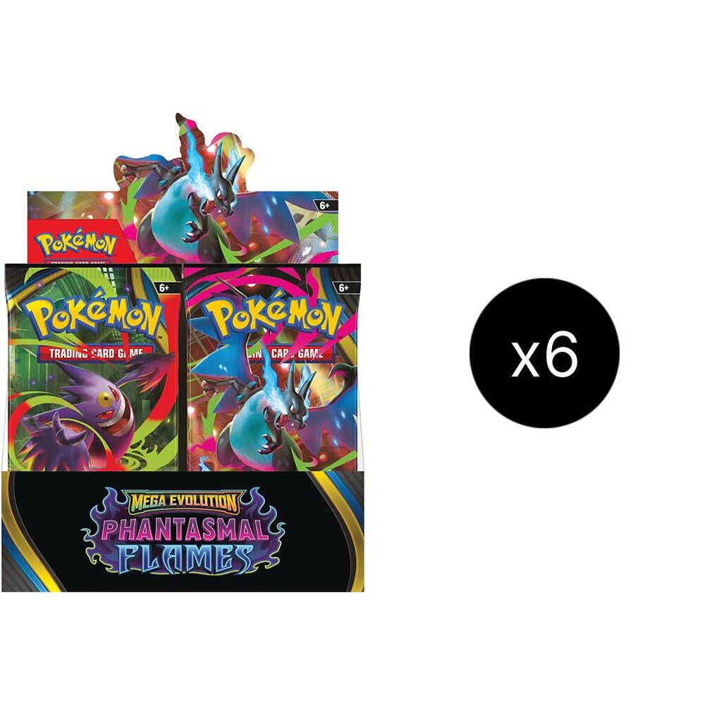 Phantasmal Flames Booster Box Case (6 Booster Boxes)