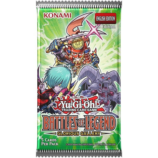 YuGiOh Battles of Legend Glorious Gallery Booster SEALED Box