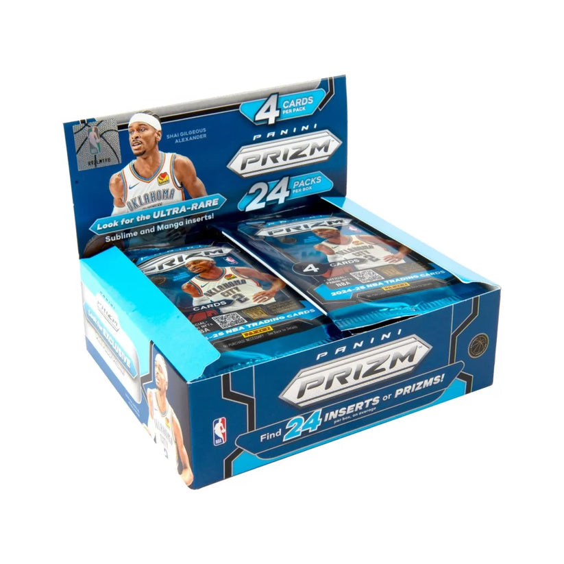 Prizm Basketball Retail Box
Panini 2024/2025 NBA Prizm Basketball Retail Box