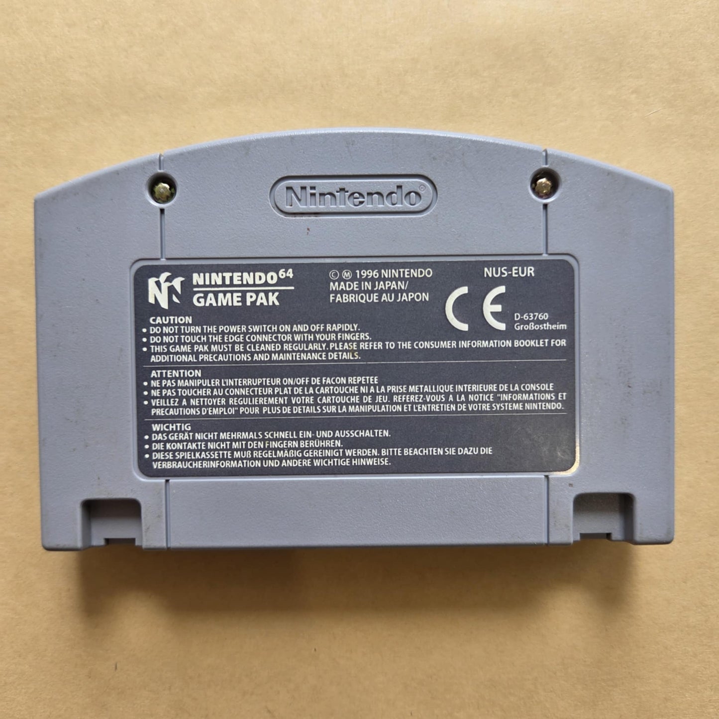 1080 Snowboarding N64 PAL NINTENDO 64 (CARTRIDGE ONLY)