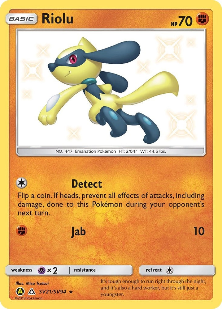 Riolu SV21/SV94 Hidden Fates