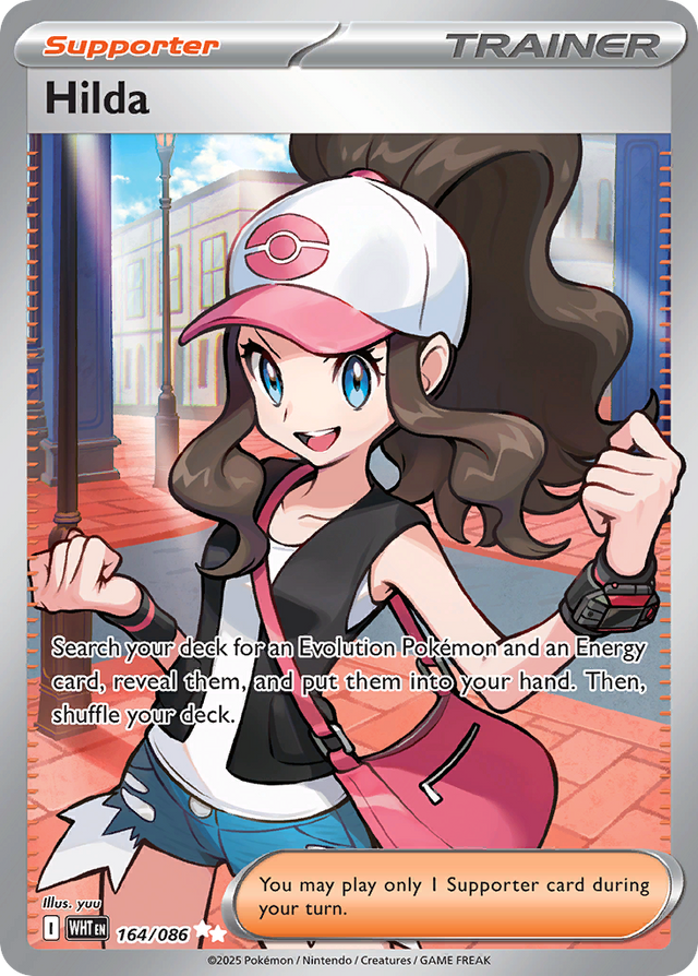 Hilda 164/086 Scarlet and violet White Flare