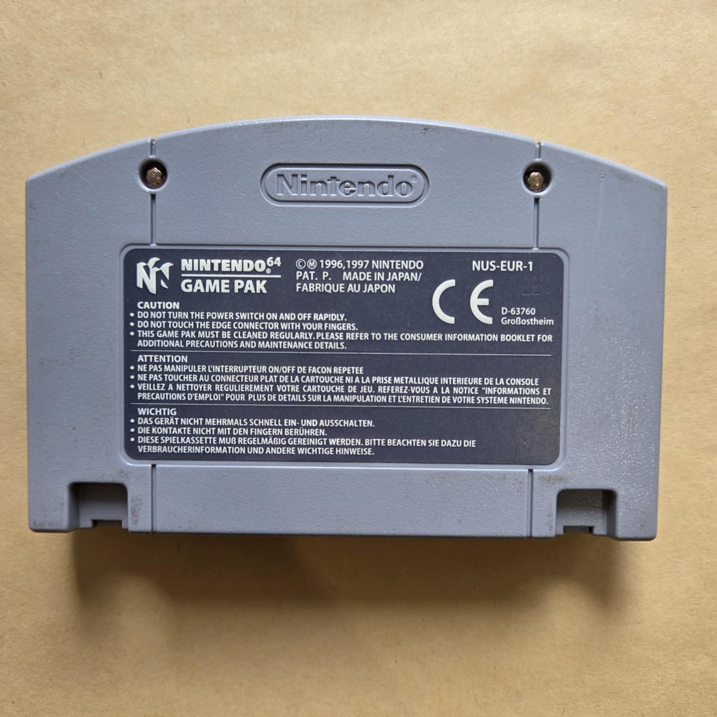 Airboarder 64 PAL NINTENDO 64 ( Cartridge Only)