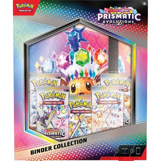 Pokémon TCG Scarlet & Violet Prismatic Evolutions Binder Collection - PREORDER