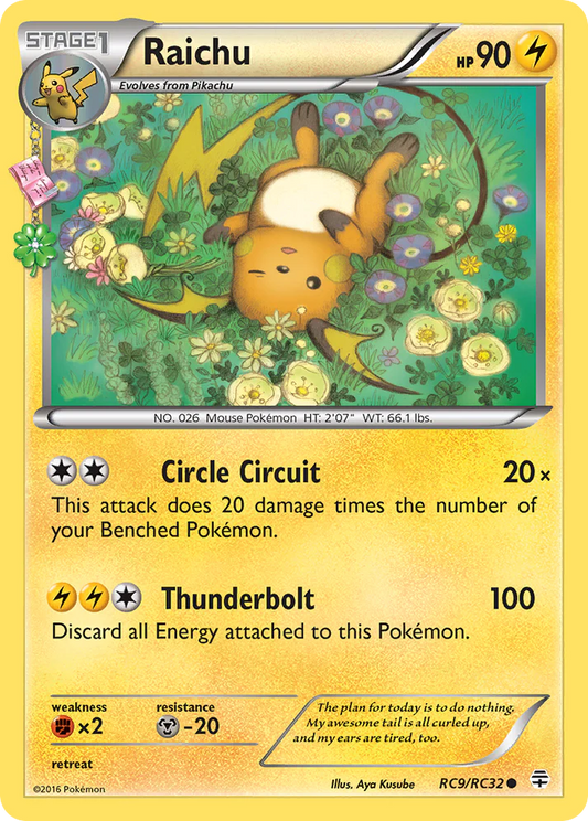 Raichu RC9/RC32 XY: Generations