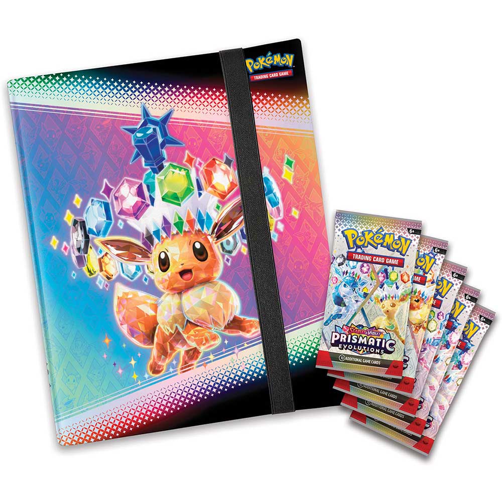 Pokémon TCG Scarlet & Violet Prismatic Evolutions Binder Collection - PREORDER