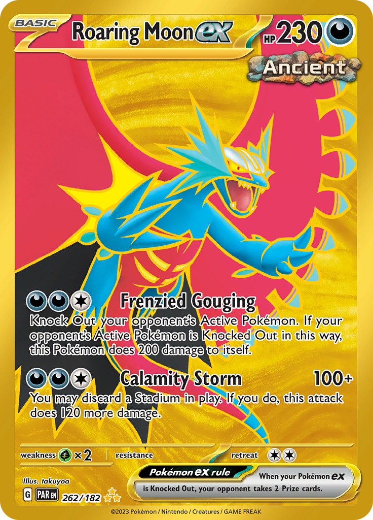Roaring Moon ex (262/182) Scarlet & Violet: Paradox Rift