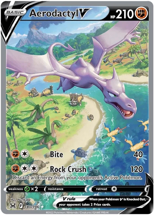 Aerodactyl V 180/196 - Lost Origin