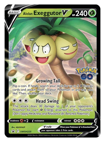 Alolan Exeggutor V SWSH225