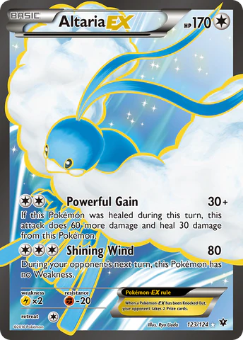 Altaria EX 123/124 Fates Collide