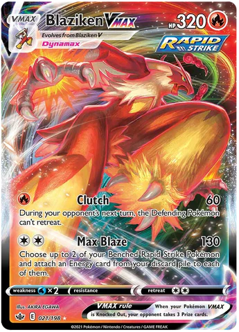 Blaziken VMAX 021/198