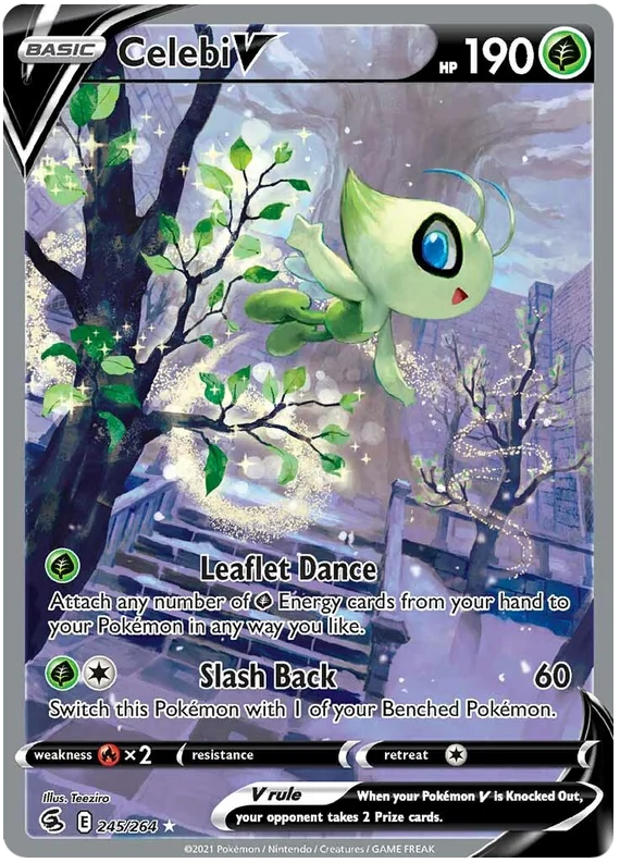 Celebi V 245/264 (Fusion Strike)