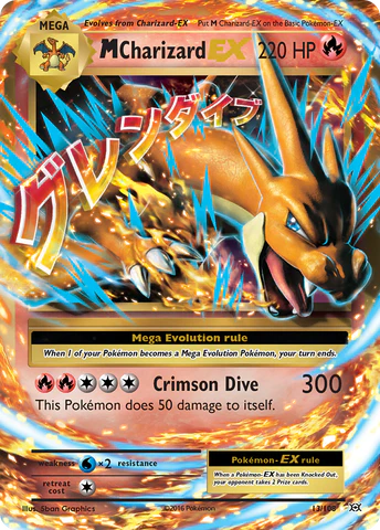 Charizard EX 13/108 XY Evolutions