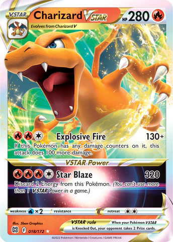 Charizard VSTAR 018/172