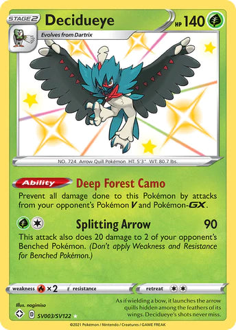 Decidueye SV003/SV122