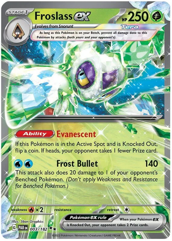 Froslass Ex 003/182 - Paradox Rift