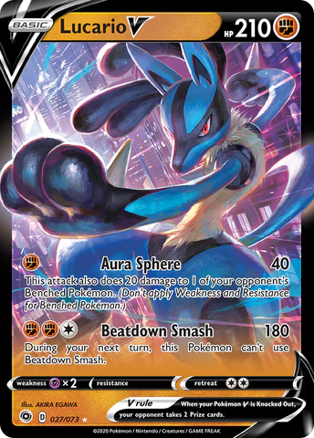 Lucario V 027/073