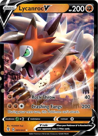 Lycanroc V 091/203