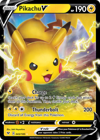 Pikachu V 043/185