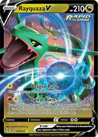 Rayquaza V 110/203