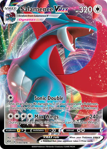 Salamence VMAX 144/189